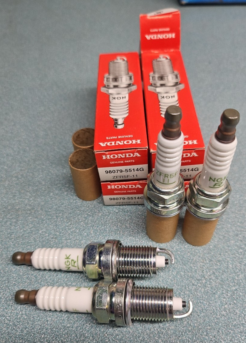 NGK HONDA  98079-5514G   ZFR5F-11   Spark Plug Lot Of 4