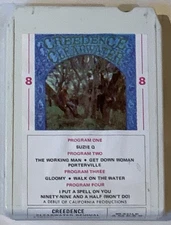 CREEDENCE CLEARWATER REVIVAL RARE AMPEX 8 TRACK TAPE PLAY TESTED WORKING