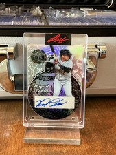 2025 Leaf Metal Holidays Miguel Cabrera Ornaments Autographs Prismatic Prizm 3/5