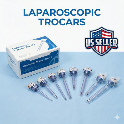 Optical Trocar - Auto Locking Full-Detachable Trocar Laparoscopic Instruments