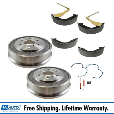 Rear Brake Drum Shoe Hardware Set Kit for Chevy Silverado GMC Sierra 1500 NEW - Bild 1 von 4