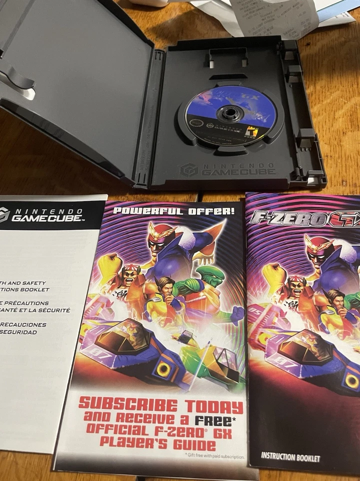 F-Zero GX Nintendo Gamecube Complete CIB Excellent Condition - Image 4 of 4