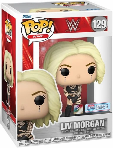 Wwe Liv Morgan 2023 Fun On The Run Exclusive Vinyl Figure Pop Toy
