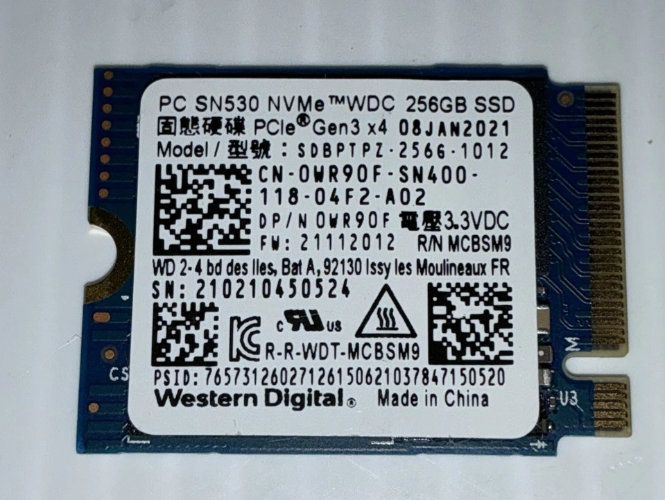 Western Digital 256 GB Internal Solid-State Drives for sale | eBay