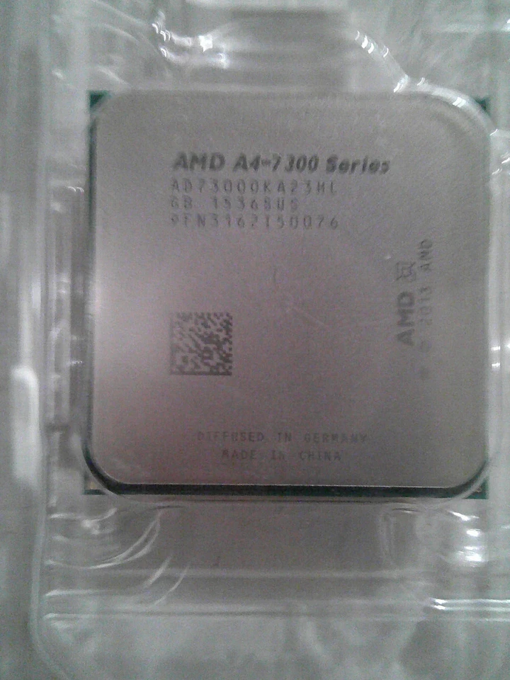 AMD A-Series A4-7300 2 Core 1M L2 Cache 3.8 GHz Socket FM2 CPU AD7300OKA23HL - Image 4 of 4