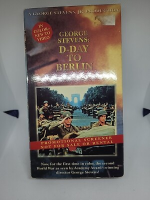 George Stevens D-Day to Berlin (1994) 1995 VHS