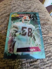 Jessie Tuggle 1995 Topps Finest Football Card #115 NM/MT Atlanta Falcons 