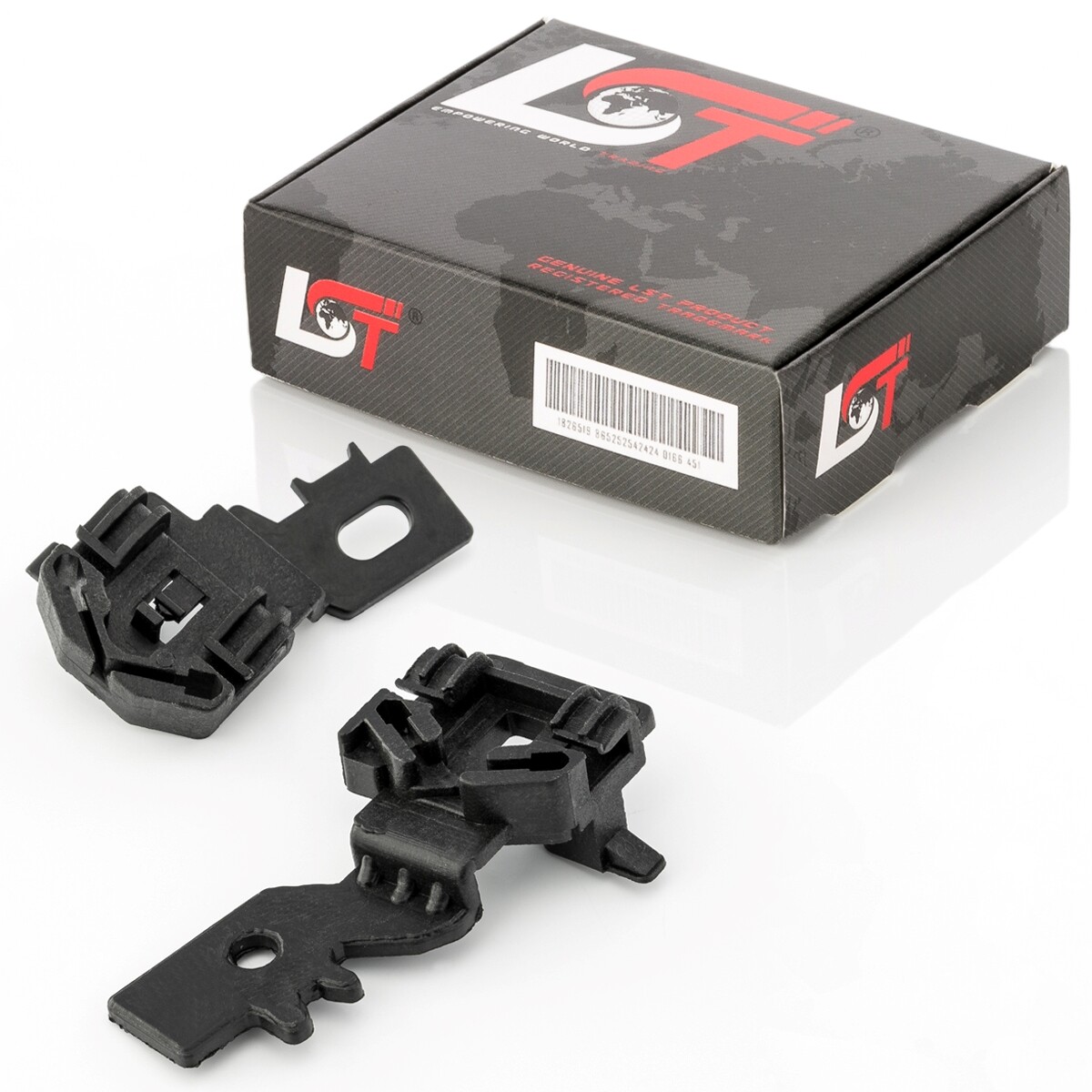 Window Regulator Repair Kit Sliders Front Left for NISSAN QASHQAI