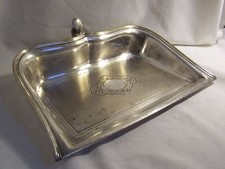 PELLE de TABLE ramasse-miettes CHRISTOFLE XIXème métal argenté