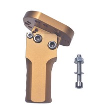 Kart Steering Boss Angled ADJUSTABLE LONG for 20mm Steering Column Gold