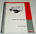 Case Ih 438 Flex-Air Applicator Parts Catalog Manual Book Original! 311629 Cih