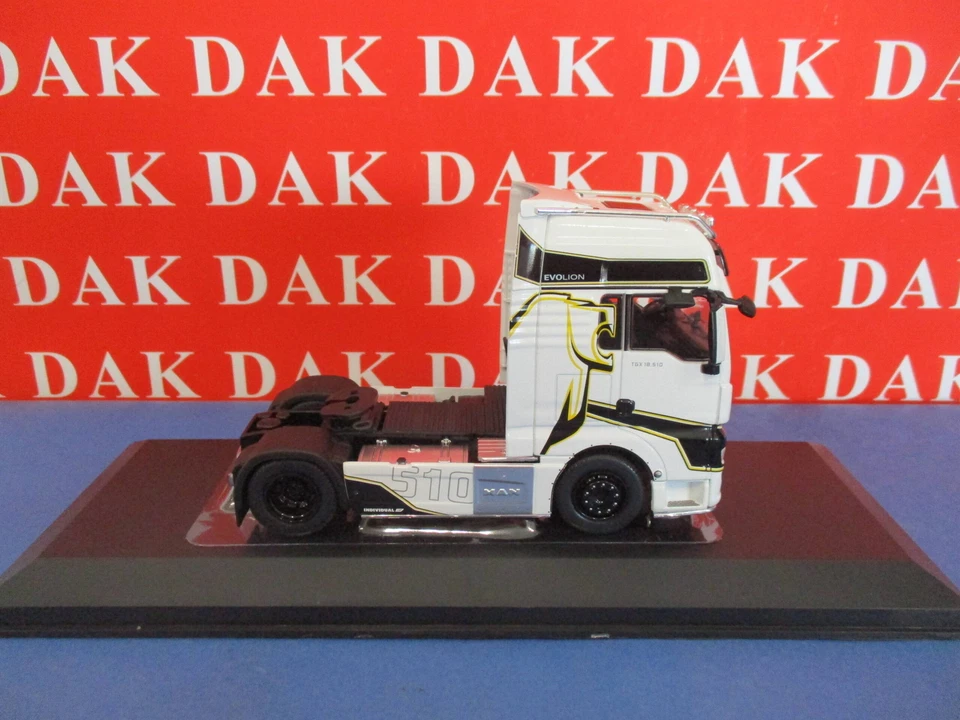 Die cast 1/43 Modellino Camion Truck MAN TGX XXL D38 Bianco 2020 by Ixo - Immagine 4 di 4