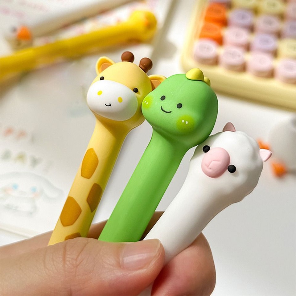 Writing Animal Standing Pen Signing Gel Ink Pens Signing Gel Pen Award