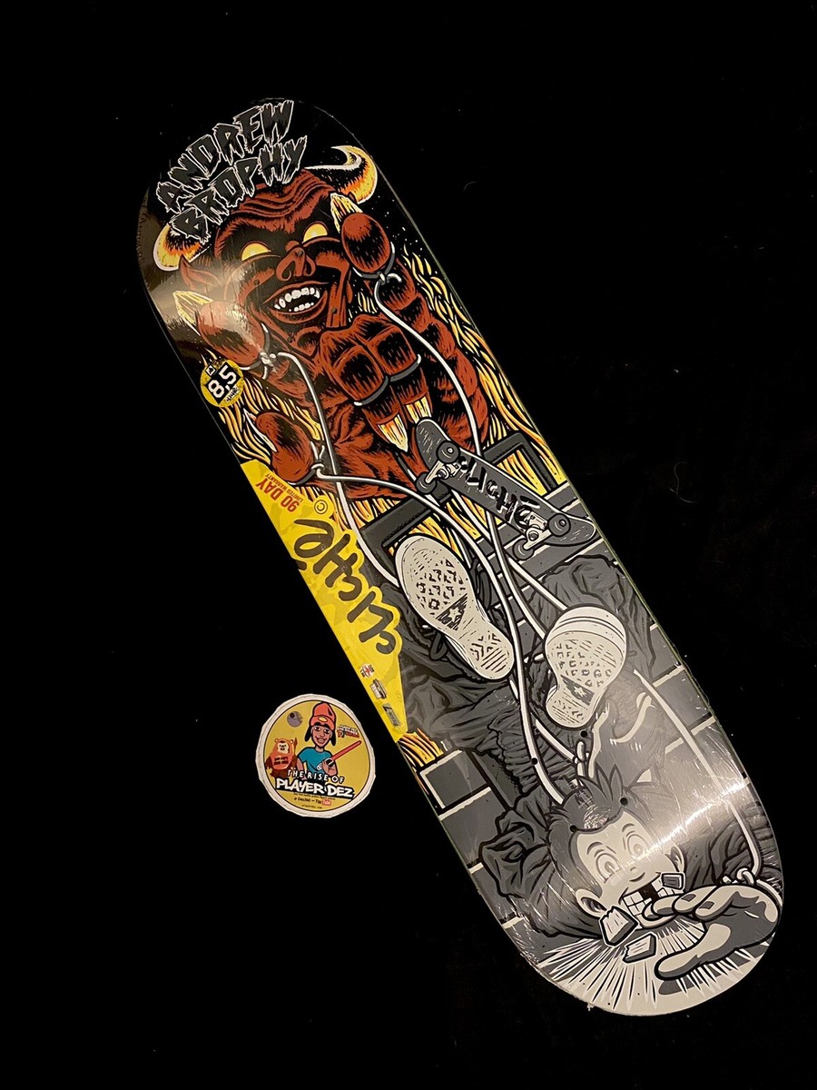 RARE SIGNED Sean Cliver Master Of Puppets Cliche Skateboard Deck