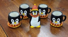 Vintage Penguin Miniature Play Tea Set