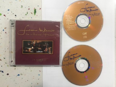 Loreena McKennitt Live In Paris And Toronto 2 X CD Set 1992 Canada