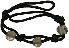 Tre Vetro Cristallo Stampo Tenda Fermatenda, Nero, X1, Arte 26608/100