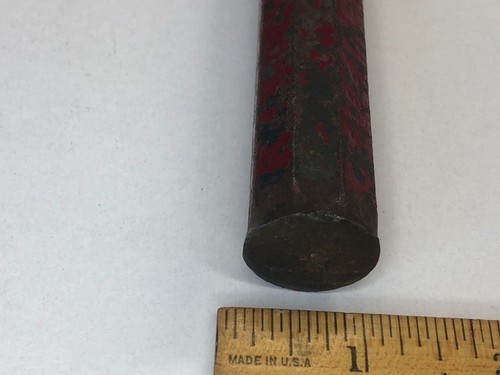 Vintage Steel Keen Kutter Wood Chisel Tool #1266 1" Blade 7 7/8" Long Red - Picture 7 of 8