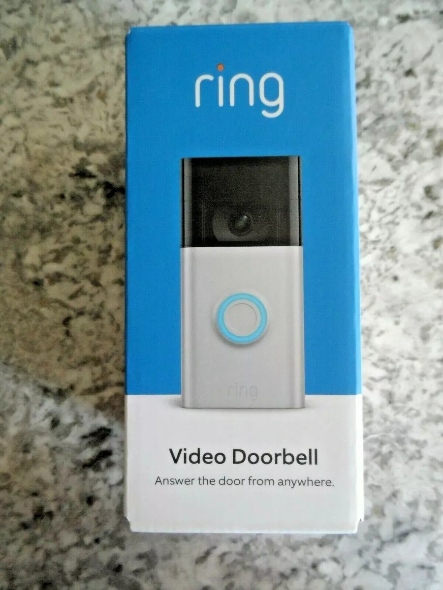 Ring Video Doorbell - 1080p HD video, improved motion detection, easy  installation – Satin Nickel