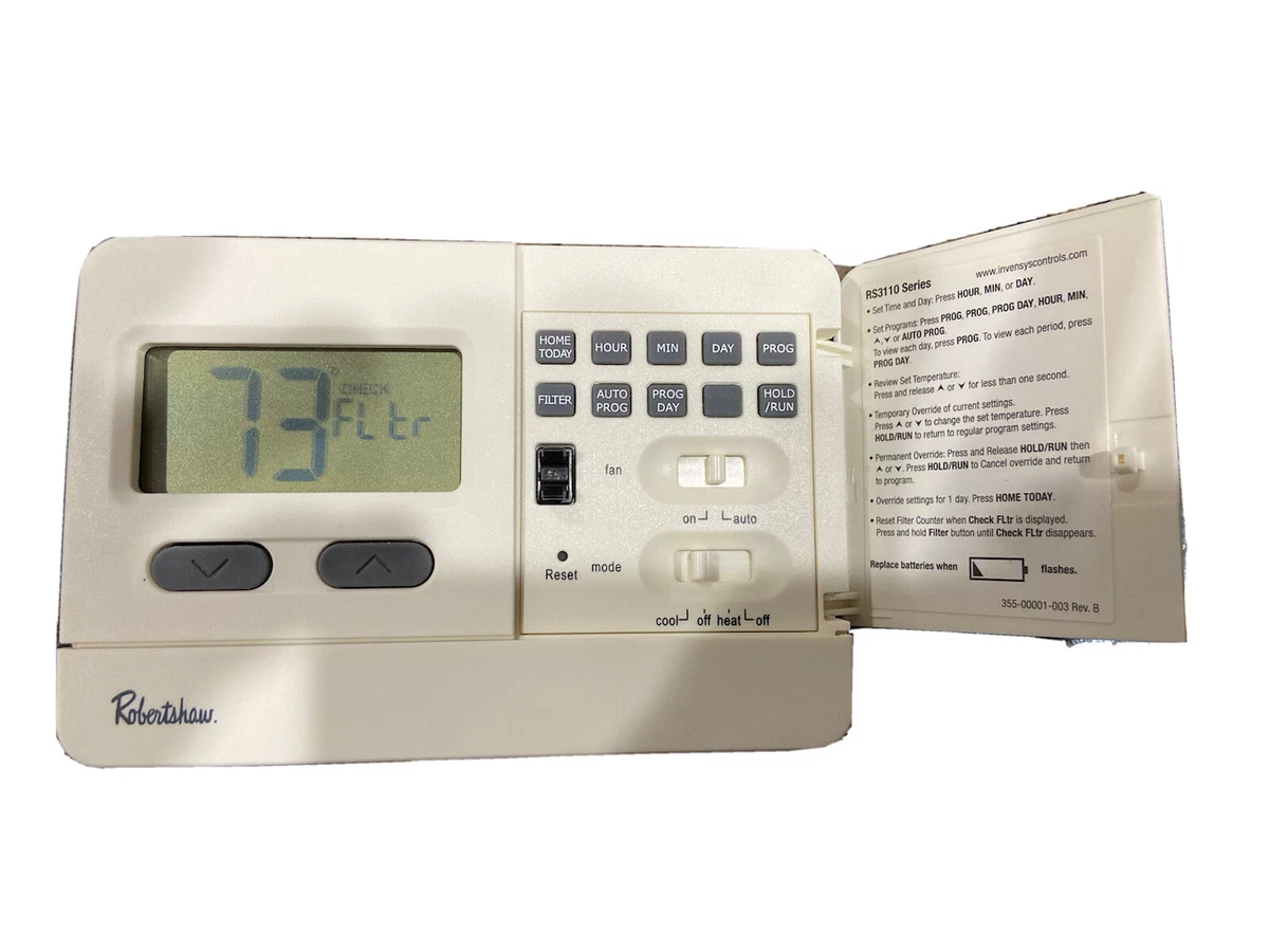 Robertshaw Programmable Thermostat