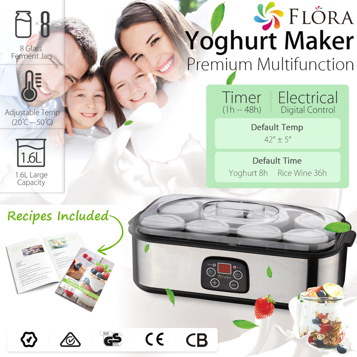 Glass yoghurt maker deals