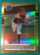 2020 DONRUSS OPTIC LIME GREEN RATED ROOKIE RONALD BOLANOS #84 SAN DIEGO PADRES