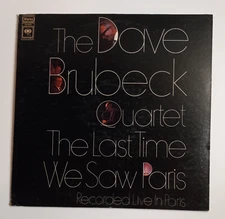 Dave Brubeck Quartet - The Last Time We Saw Paris (Vinyl LP, 1968)Columbia 2-Eye