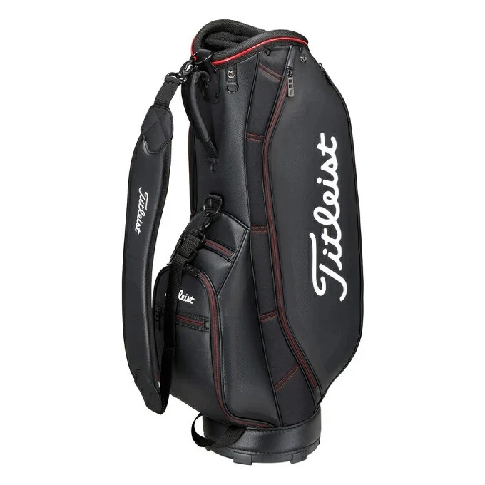 Titleist Aspire Cart Bag Golf Sports 5-way 9 × 47" Lightweight 2025 Black / Red - Image 2 of 4