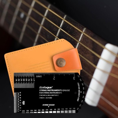 Saitenmaß Lineal Messlineal für E-Bass Bass Ukulele