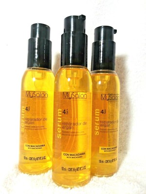Mysalon Argan Repairing Serum 4 Fase with Macadamia Oil-100ml/3.4oz-3 Units