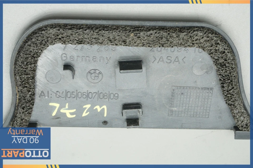 2014-2019 BMW 650i GRAN COUPE Left Exterior B Pillar Trim Cover Lower OEM - Image 3 of 3