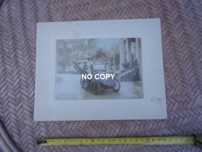 Large and Beautiful Original Photograph - Tacot Car