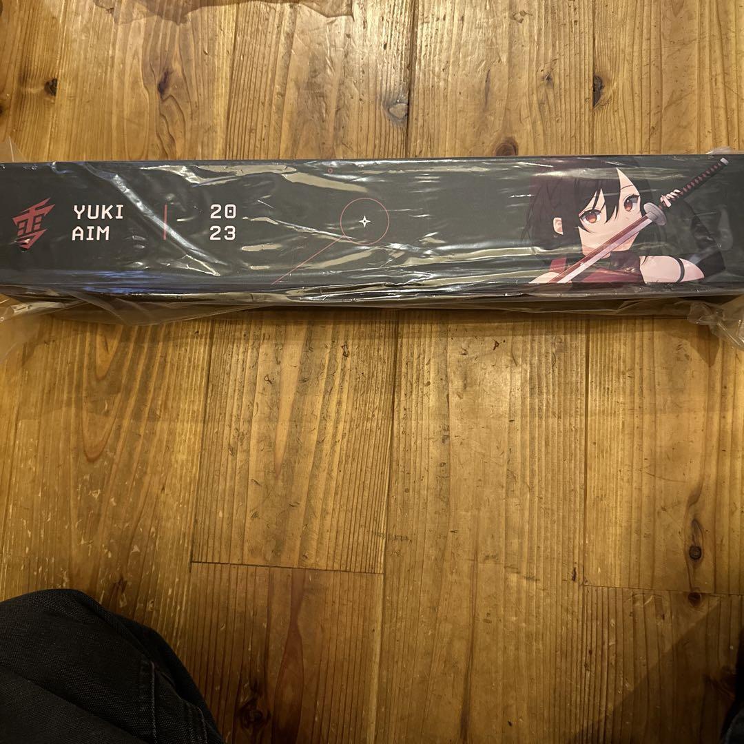 YUKI AIM 2023 DROP 1 KATANA XL mousepad LIMITED Black FPS Mouse