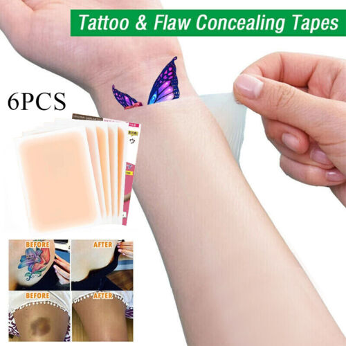 Tattoo Scar Flaw Concealing Tapes Tattoo Acne Cover Up Compression Patch Sticker