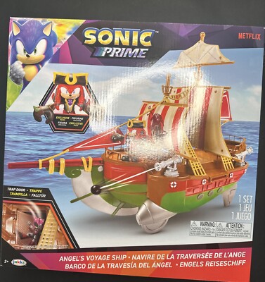 Sonic The Hedgehog Prime Angels Voyage Ship Action Figure Playset New
