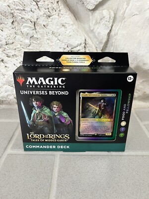 NEW & SEALED MTG Food And Fellowship LOTR Commander Deck Lord Of The Rings  ✅💍