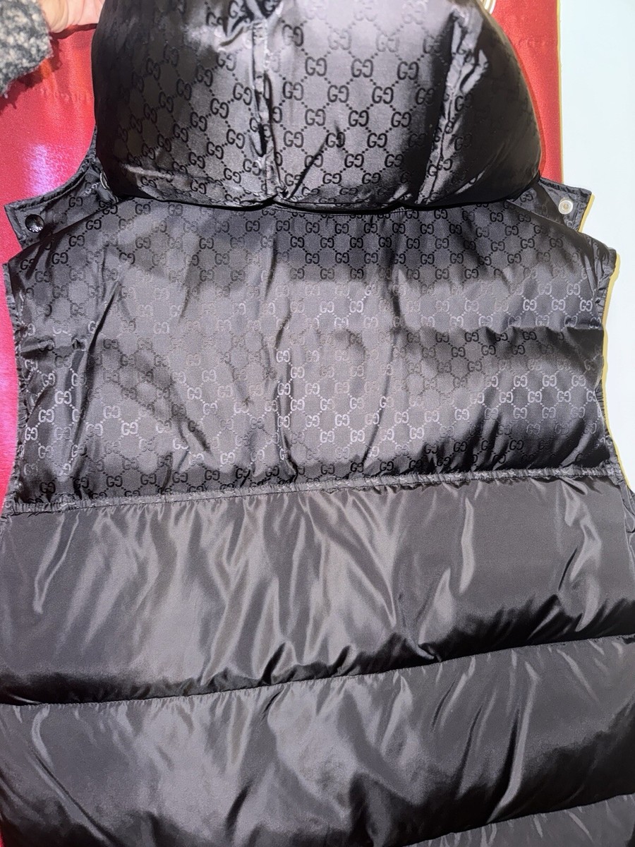 Gucci Puffer GG Monogram Puffer Vest | eBay