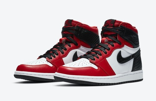 Nike Air Jordan 1 High OG Satin Red CD0461-601 Women's Size 9 194493889102  | eBay
