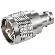 UHF PL-259 Male to BNC Female RF Radio Antenna Coax Adapter Converter Connector