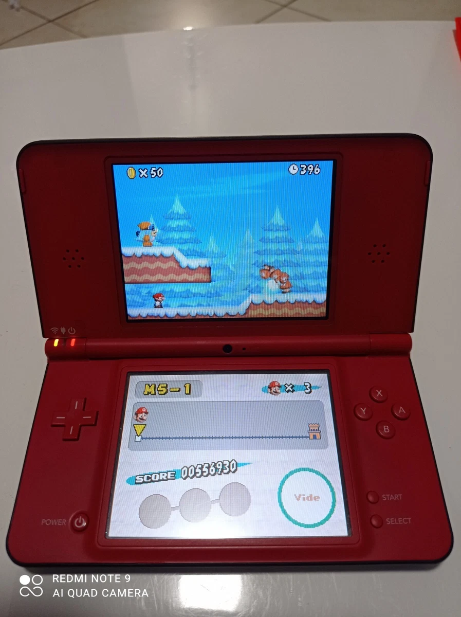 Nintendo Dsi Xl Rouge 25ème Anniversaire Edition Mario Kart Nintendo DS XL Rouge Edition 25-ème anniversaire Mario + jeu mario | eBay