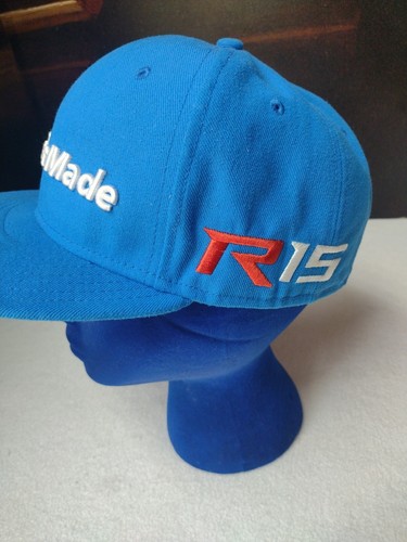 New Era 9FFTY Taylormade Aeroburner R15 Blue Adjustable Golf Snapback Hat Cap - Picture 6 of 24