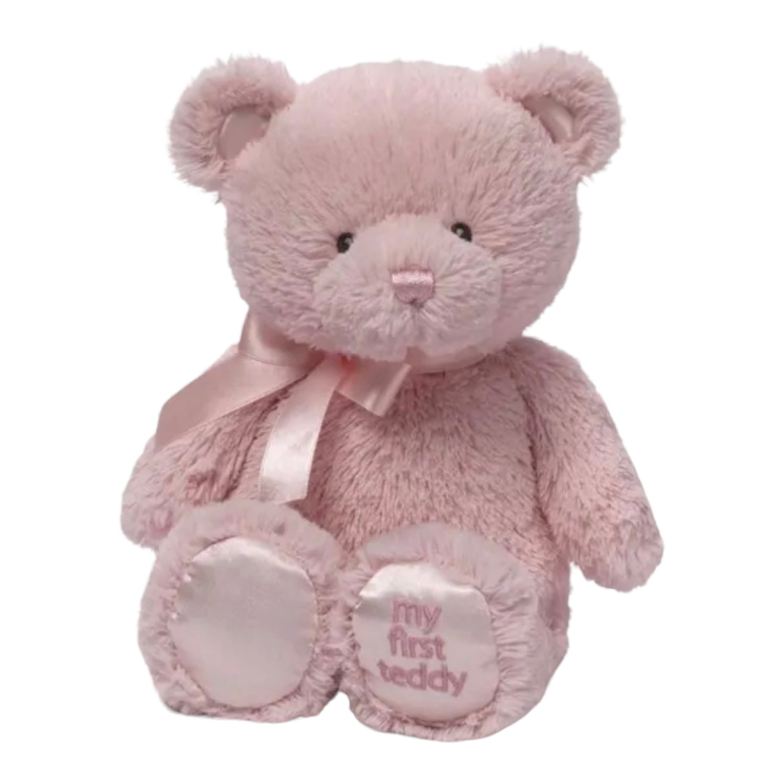 GUND Baby My First Teddy Bear Stuffed Plush Toy Soft Pink 10