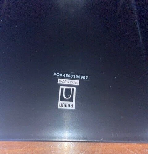 Capas de caixa de tecido UMBRA~pretas~lote de 4 - Imagem 4 de 4