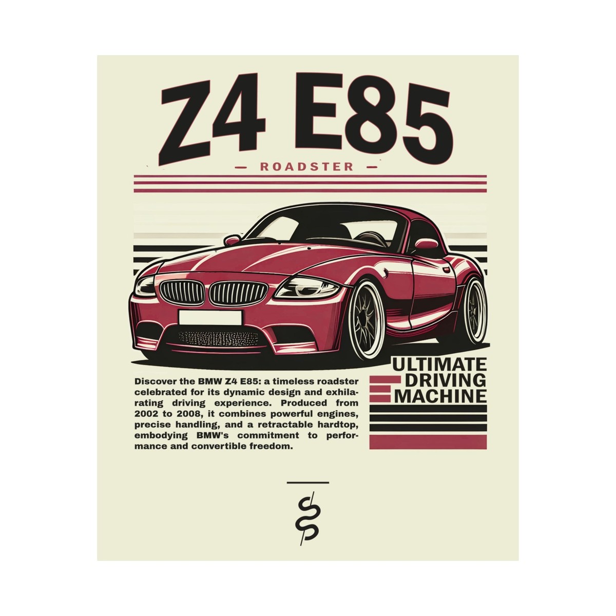 GC-1077 BMW Z4/2002限定版画直筆サイン額装●作家平右ヱ門 GC-1312 BMW M535i E28限定版画直筆サイン額装○作家平右ヱ門の