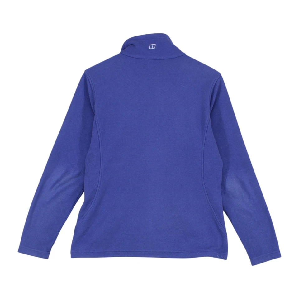 Berghaus Fleece Jacket Womens Size 12 Blue Outdoor Full Zip - Image 2 of 4