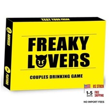 Couple Drinking Game for Date Night to Test Your Freak, Fun Couple Game for