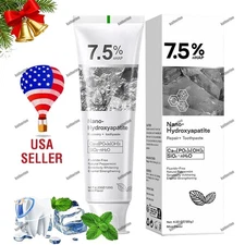 7.5% Hap Nano-Hydroxyapatite Toothpaste Remove Deep Clean For Sensitive Teeth US