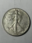 1938-D Walking Liberty Half Dollar XF+/AU