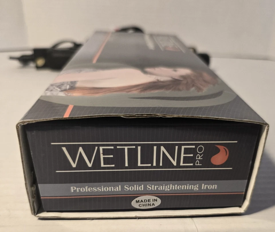 WETLINE PRO Professional Flat-Iron Hair Straightener Model E-038 [TESTED] - Image 3 of 4