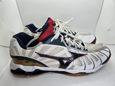 Mizuno Wave Tornado X Volleyball Shoes Men's 14 White Court Athletic Sneakers